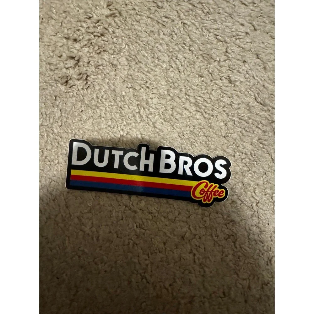 Dutch bros original sticker logo